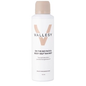 Vallesy On The Go Face & Body Self Tan Mist 150 ml