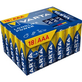 VARTA Longlife Power AAA-batterier 18-pack-image