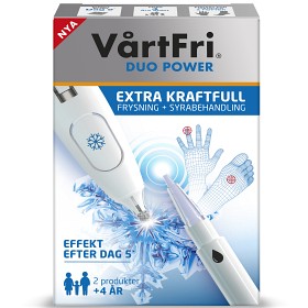 Vårtfri Duo Power frysepenn 10 ml syrepenn 1,5 g