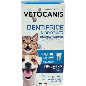 Vetocains Tanntabletter Katt/Små hunder 30 stk-image