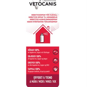 Vetocanis Insektsspray for husholdning 250 ml-image