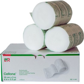 VetProvide Cellona Polstervadd 10 cm x 3 m syntet 4 stk