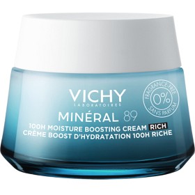 Vichy Minéral 89 100H Moisture Boosting Cream Fragrance-Free 50 ml
