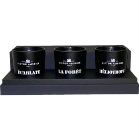Victor Vaissier 3-set Scented Candle (Héliotrope, La Forét, Écarlate)-image