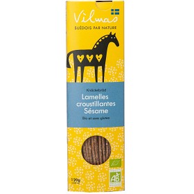 Vilmas Sesam Knekkebrødsticks 120 g