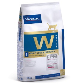 Virbac Cat W1 Weight Loss & Diabetes 1,5 kg