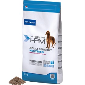 Virbac HPM Adult Sensitive Neutered Large & Medium Dog 12 kg