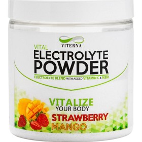 Viterna Electrolyte Powder Strawberry Mango Vegan 120 g