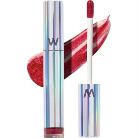 Wonderskin Wonder Blading Top Gloss Red Glitter 4 ml