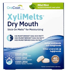 Xylimelts Mild Mint 40 tabletter-image