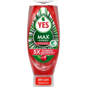 YES MaxPower oppvaskmiddel Pomegranate 660 ml