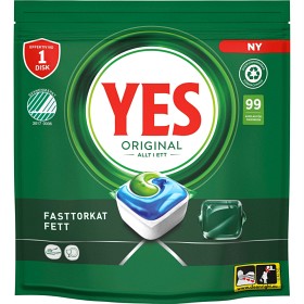 YES Original All In One oppvaskmaskintabletter 99 st