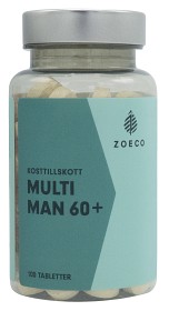 Zoeco Multi Mann 60+ 100 tabletter