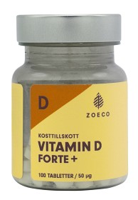 Zoeco Vitamin D Forte 50 µg 100 tabletter