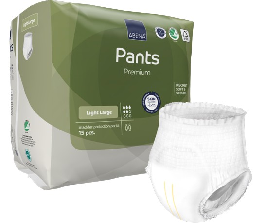 ABENA Pants Light L (100-140 cm) 15 stk