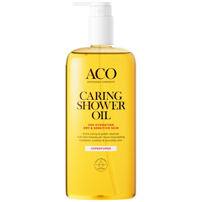 ACO Body Caring Shower Oil Unperfumed 400 ml