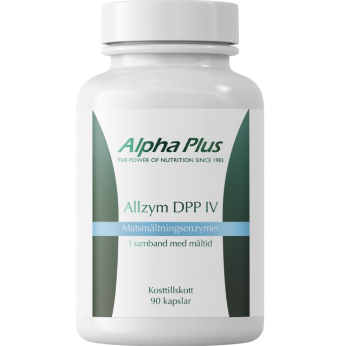 Alpha Plus AllZym DPP IV 90 kapsler