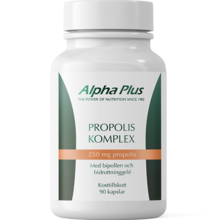 Alpha Plus Propoliskompleks 90 kapsler