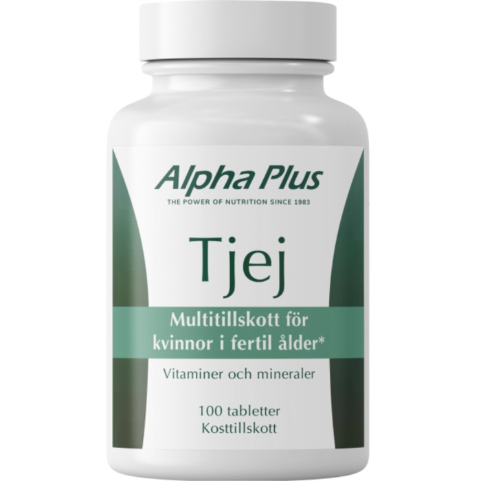 Alpha Plus Jente 100 tabletter
