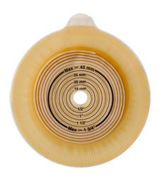 Assura 2-dels plate med montert ring og belteholder ring 50 mm hull 10-45 mm 5 st