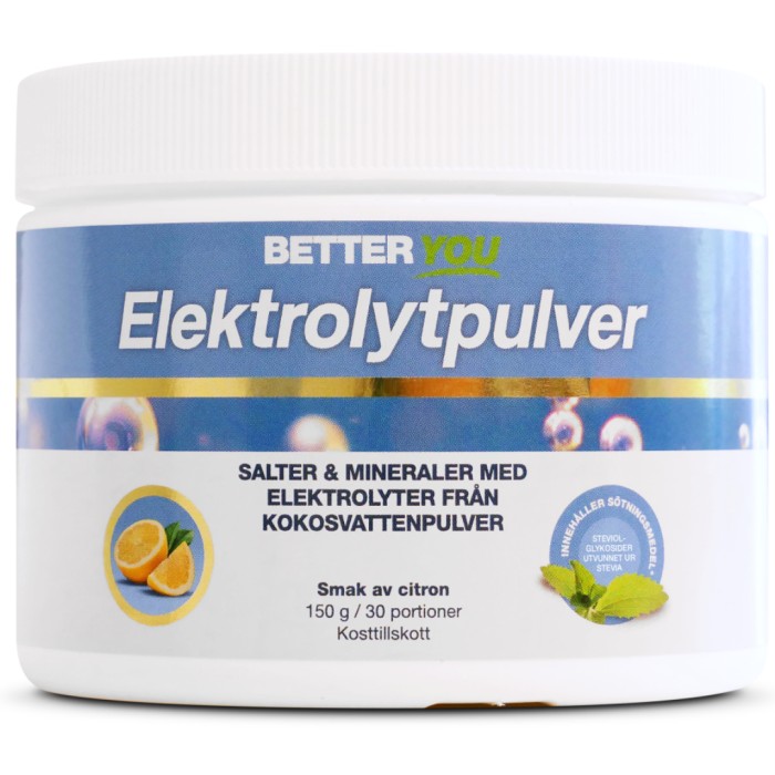 Better You Elektrolyttpulver Sitron 150 g