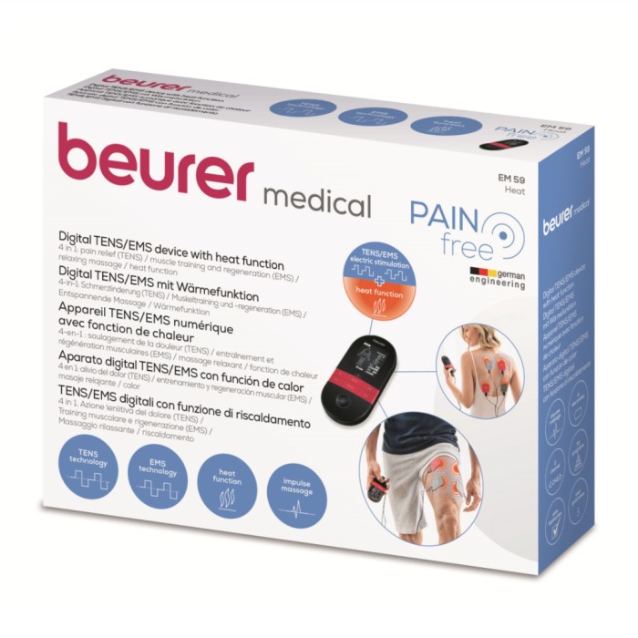 Beurer EM 59 TENS/EMS med varme