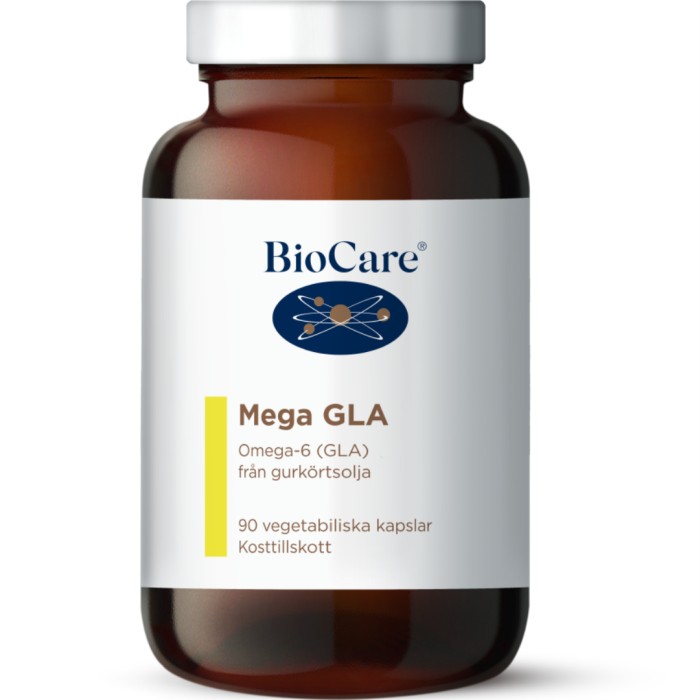 BioCare Mega GLA Komplex 90 kapsler