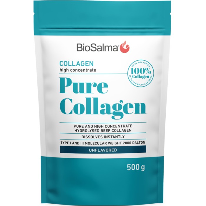 Biosalma Pure Collagen 100% collagen 500 g