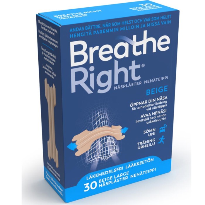 Breathe Right neseplaster Large 30 st