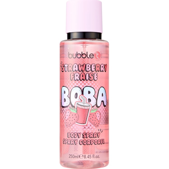 BubbleT Boba Strawberry Body Spray 250 ml