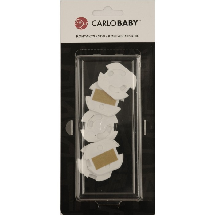 Carlo Baby Kontaktskydd vridbar 6 st