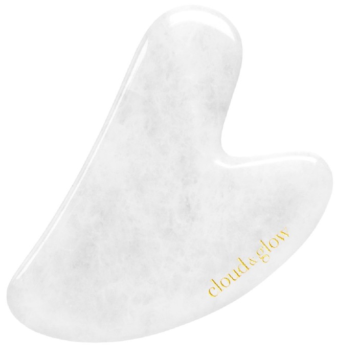 Cloud & Glow Gua Sha White Jade