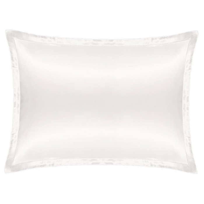 Cloud & Glow Silk Pillowcase White