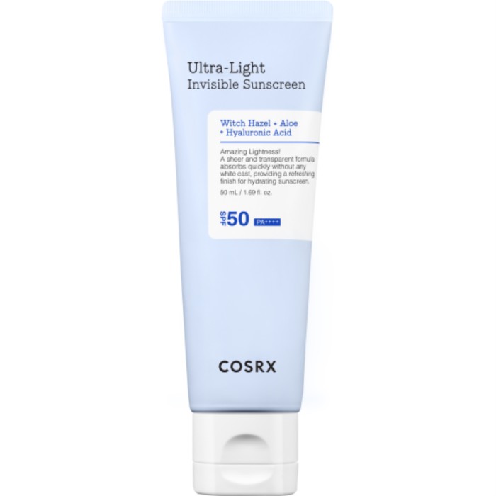 COSRX Ultra Light Invisible Sun Screen SPF 50, 50 ml