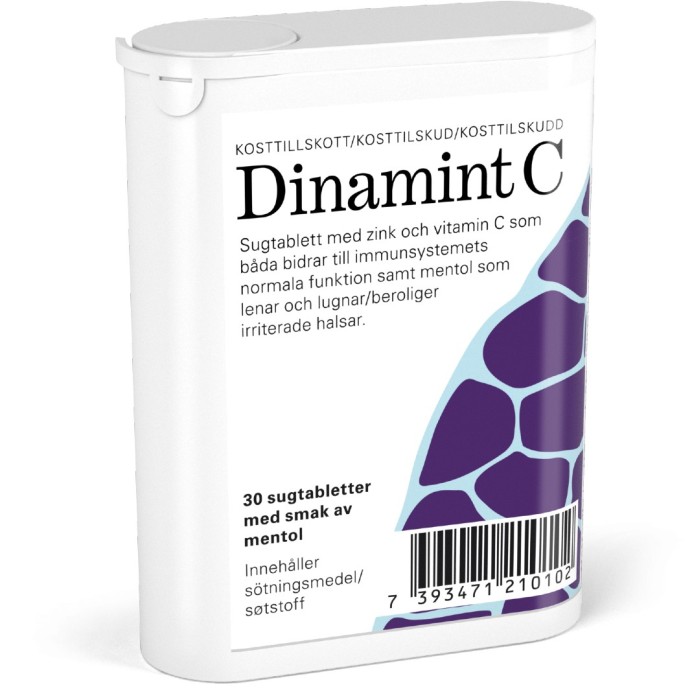 Dinamint C 30 sugetabletter