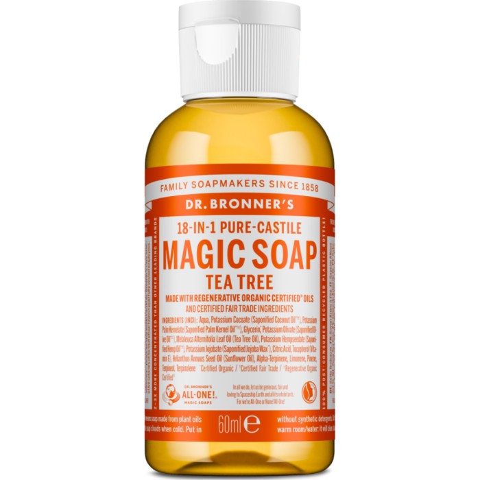 Dr Bronner Tea Tree Liquid Soap 59 ml