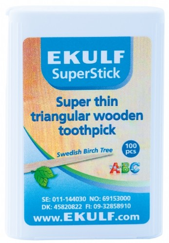 Ekulf SuperStick dobbelt??det tre 100 stk