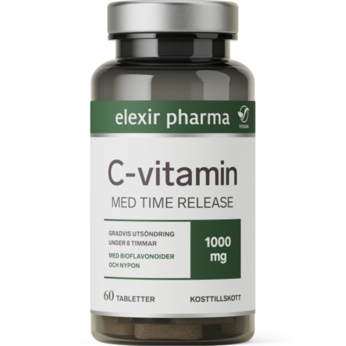 Elexir Pharma C-vitamin Time Release 60 tabletter