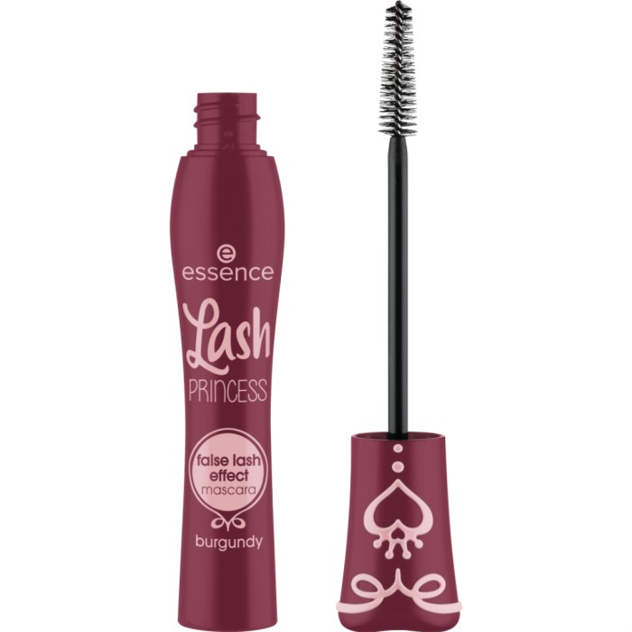 essence Lash Princess False Lash Effect Mascara, Burgundy