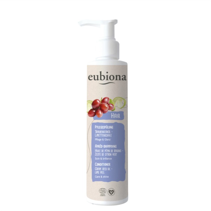 Eubiona Conditioner Grape Seed Oil & Lime Peel 200 ml