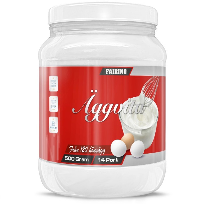 Fairing Eggehvite 500 g