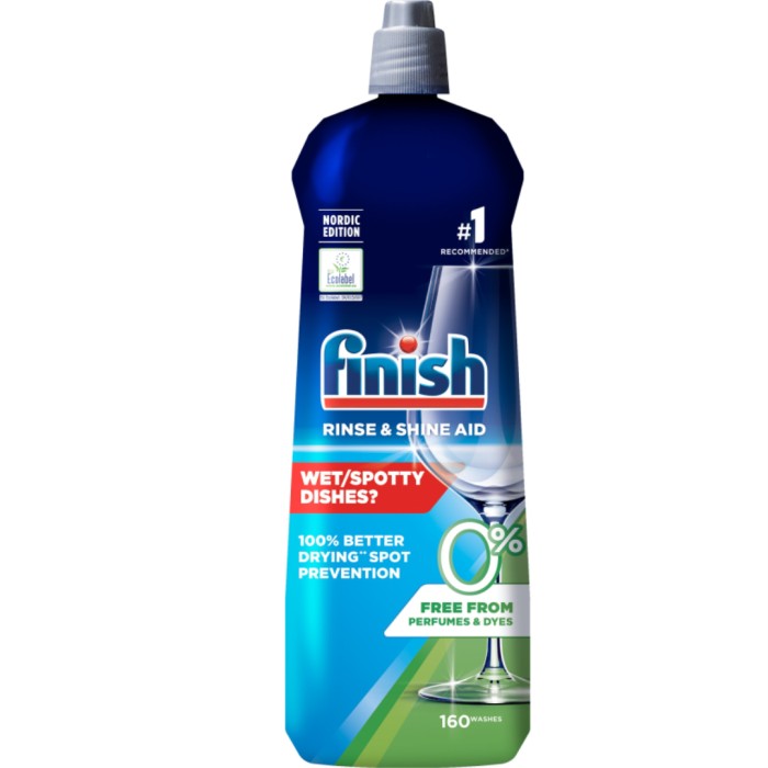 Finish Spolglans Shine & Dry 800 ml