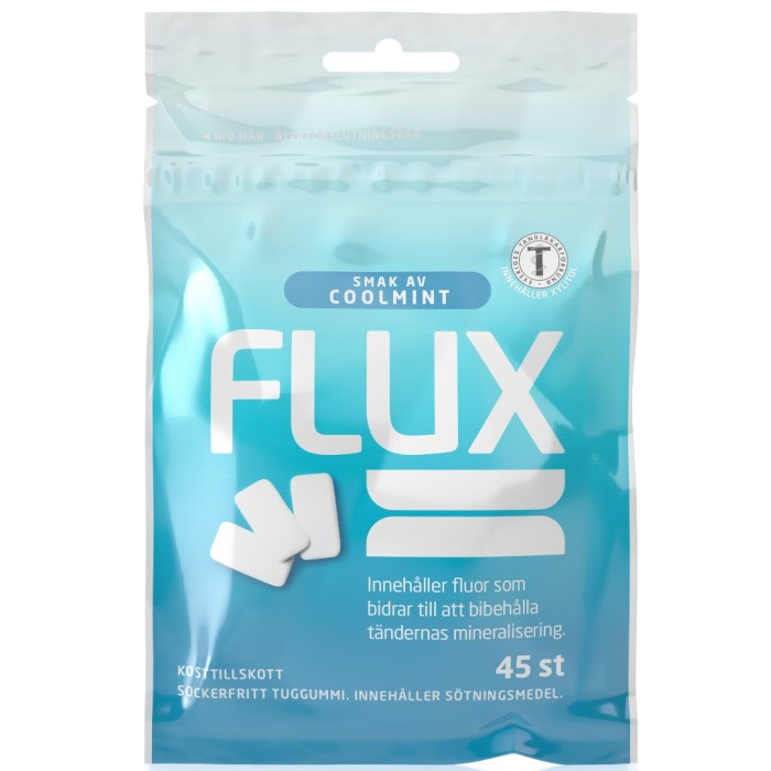 Flux Tyggegummi Coolmint 45 st