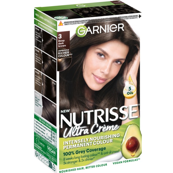 Garnier Nutrisse Ultra Créme Deep Dark Brown 3.0