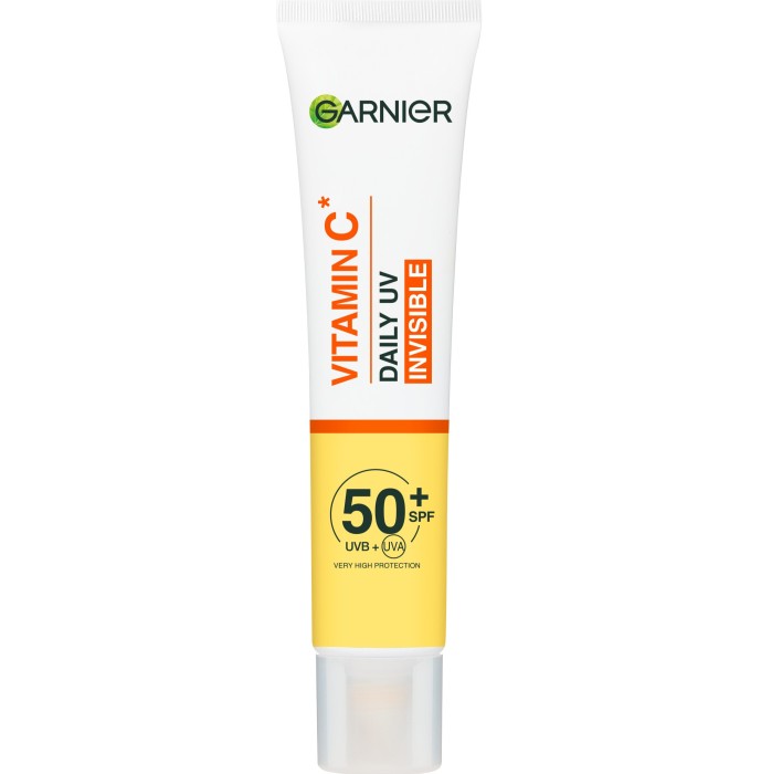 Garnier Vitamin C Glow-Boosting Daily UV-Lotion SPF50+ for matt hud Invisible 40 ml