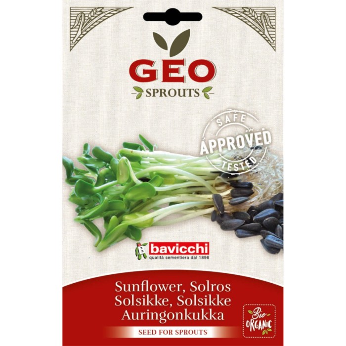 GEO Solsikkefrø 80 g