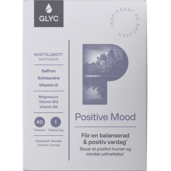 Glyc Positive Mood 40 tabletter