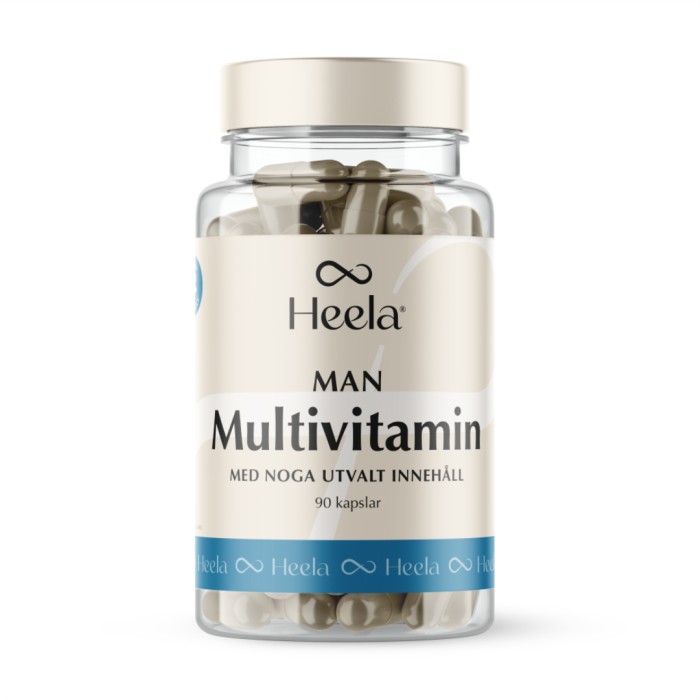 Heela Multivitamin Mann 90 kapsler