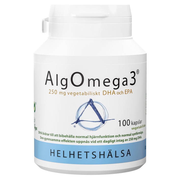 Helhetshälsa AlgOmega3 100 kapsler