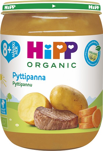Hipp Pytt i panne 8M 190 g